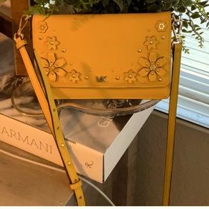 Michael Kors Wallet/Phone Case with Crossbody Strap.